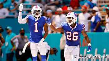 Buffalo Bills strike fast with 46-yard touchdown run by Devin Singletary against Miami