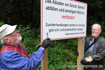 Nase voll von Schutt und Müll - Freie Presse