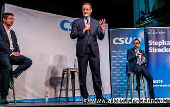 Bundestagswahl 2021: Spahn und Holetschek in Memmingen - innen Gesundheitsgipfel, draußen Demo - Allgäuer Zeitung