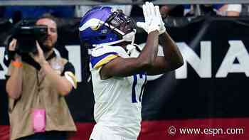 Vikings receiver K.J. Osborn races down sideline for 64-yard TD reception