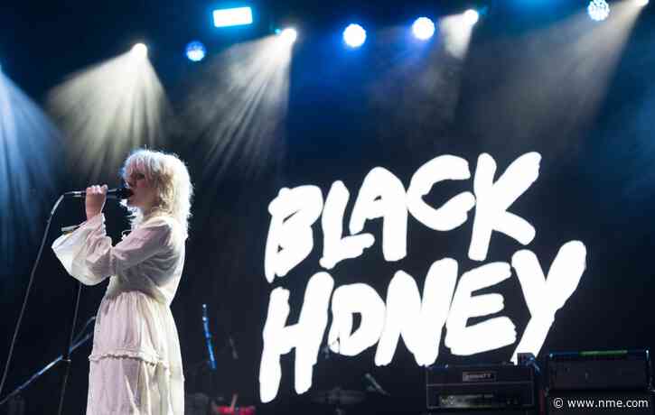 Watch Black Honey join IDLES on stage for fierce set at the Eden Project