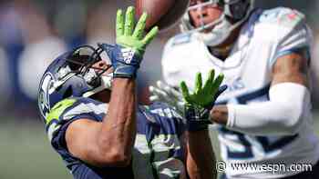 Seahawks' Tyler Lockett hauls in 63-yard touchdown pass from Russell Wilson