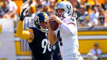 Steelers' Watt injures groin; Turner ejected in loss