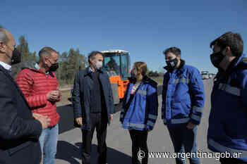 Buenos Aires: Katopodis recorrió las obras en la Autopista Presidente Perón - Argentina.gob.ar Presidencia de la Nación