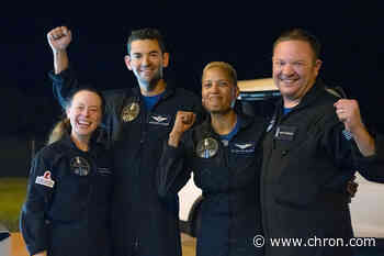 Trailblazing tourist trip to orbit ends with splashdown