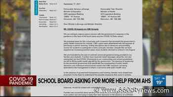 Calgary Board of Education pens letter appealing to the province for help - 660 News
