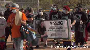 'The silence is killing us': Saskatoon community hold walk for Megan Gallagher and Missing Persons Week - CTV News Saskatoon