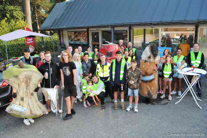 Zwerfvuilactie begint met stevig ontbijt