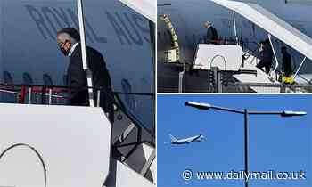 Scott Morrison jets off for his first one-on-one meeting with Joe Biden - Daily Mail