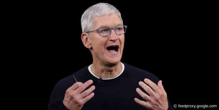 Tim Cook is 'really stoked' about AI