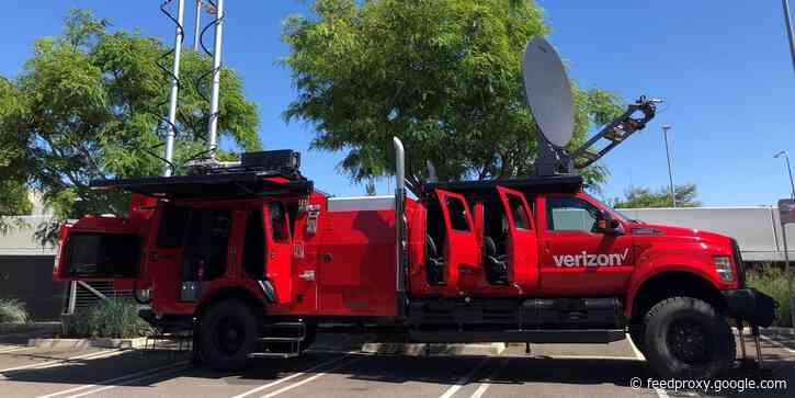 Verizon has unveiled THOR, a custom Ford F650 that can deploy a satellite dish, 5G mast, and drones to respond to natural disasters and emergencies