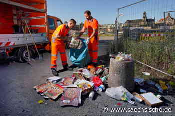 Dresden: Müll im Grünen: Braucht Dresden mehr Abfallkörbe? - Sächsische.de