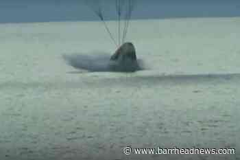 Trailblazing tourist trip to orbit ends with splashdown - Barrhead News