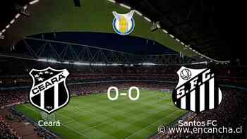 Ceará y Santos FC no encuentran el gol y se reparten los puntos (0-0) - EnCancha.cl
