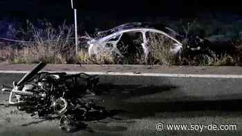 Trágico accidente en la carretera de Los Santos de la Humosa - Soyde.