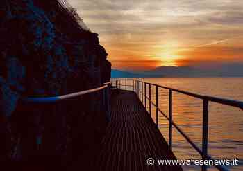 Una nuova piastrella speciale per la "Passeggiata dell'amore" a Ispra - varesenews.it