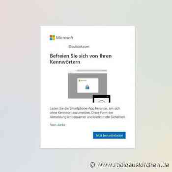 Microsoft-Konto kann jetzt ohne Passwort genutzt werden - radioeuskirchen.de
