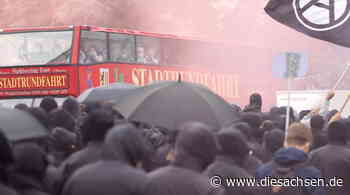 Mehrere Bankgebäude während „LinX“-Demo mit Steinen beworfen - DieSachsen.de