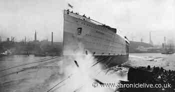 Launched on the River Tyne 115 years ago - the Mauretania, the world's largest and fastest ship