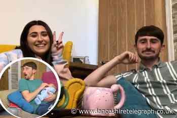 Blackpool's Pete Sandiford reveals his new baby boy to Gogglebox viewers