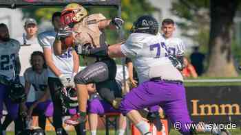 American Football Bavarian Bowl: Neu-Ulm Spartans machen es gegen Passau spannend - SWP