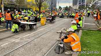 Two week shutdown of construction industry expected following violent Melbourne protests