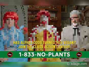 Fast food mascots ‘sue’ Alpha Foods