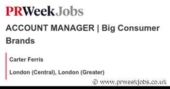 Carter Ferris: ACCOUNT MANAGER | Big Consumer Brands