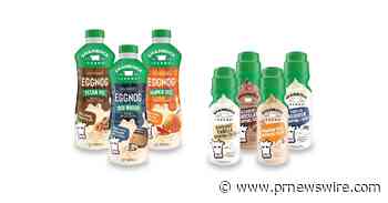 New Seasonal Eggnog and Whipping Cream Flavors from Shamrock Farms