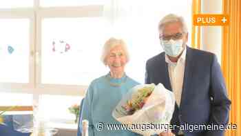 Mit 100 Jahren lässt Frau Patzwaldt den Rollator lieber stehen