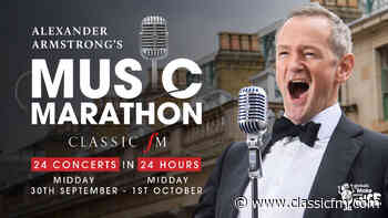 Alexander Armstrong’s Music Marathon: Classic FM presenter takes on 24 concerts in 24 hours for charity - Classic FM