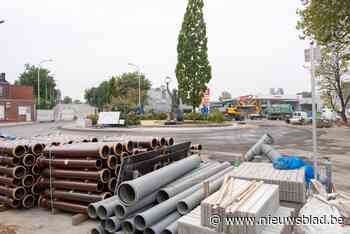 Werken op en naast rotonde zo goed als klaar