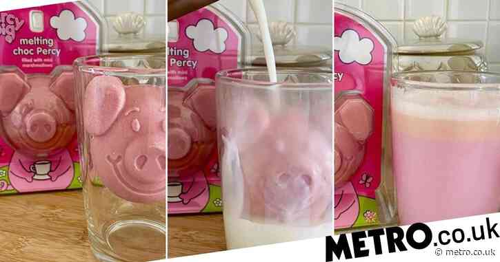 You can now buy a Percy Pig melting hot chocolate bomb