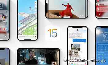 Apple releases iOS 15 TODAY