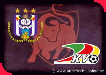 Lothar D'Hondt leidt KV Oostende - RSC Anderlecht - Anderlecht online NL