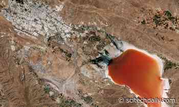 Exploring Earth From Space: Maharloo Lake, Iran [Video]