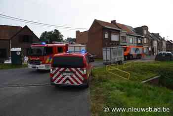 Bewoner steekt snoeihout in brand, brandweer moet ingrijpen - Het Nieuwsblad