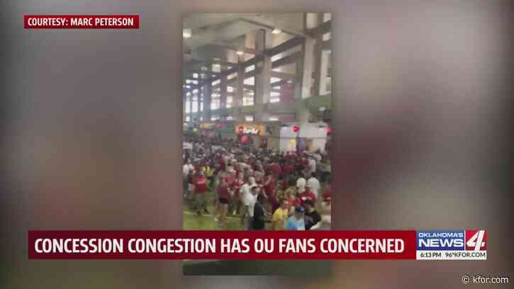 OU concession troubles leave Big Red Rivalry fans frustrated