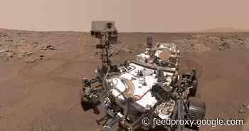 NASA Mars rover snaps sweet selfie at historic rock sample site     - CNET