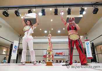 Pure-J: "Fight Together 2021" Leon y Cherry retienen título de parejas - Superluchas