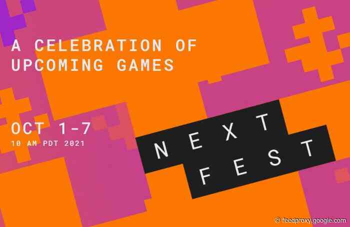 Steam Next Fest confirmed for October 1st – 7th 2021 by Valve