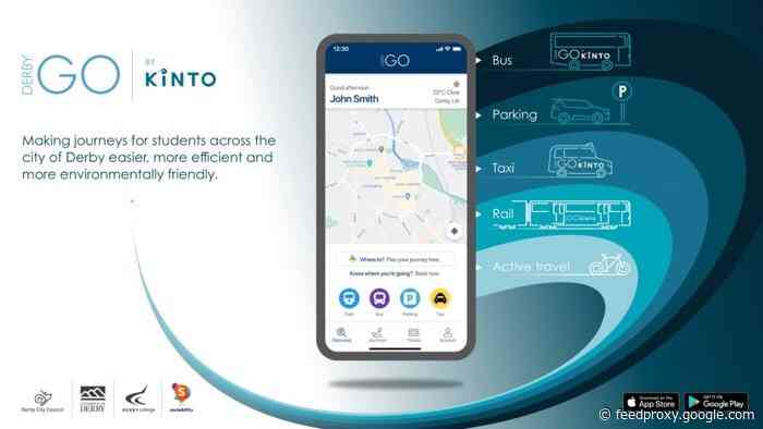 Toyota’s Kinto launches new DerbyGo app based mobility service