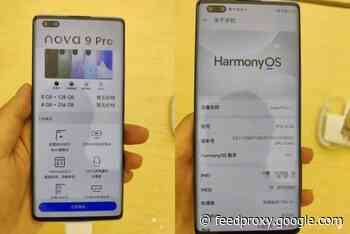 Huawei Nova 9 and 9 Pro leaked