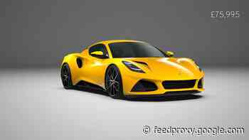 Lotus Emira V6 First Edition to cost £75,995