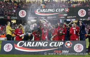 Middlesbrough beat Bolton Wanderers to win 2004 League Cup Final: Where are they now? - Hartlepool Mail