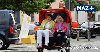 In Bad Belzig Potsdam-Mittelmark sorgt eine Rikscha für Aufsehen - Märkische Allgemeine Zeitung