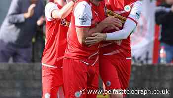 Joe Gormley can set unbreakable records says boss Paddy McLaughlin after striker marked milestone with brace in Cliftonville victory - Belfast Telegraph