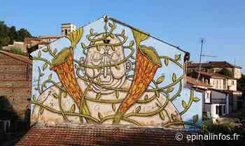 Le Mur d'Épinal accueille l'artiste graffeur Luca Ledda - Epinal infos - Epinal Infos