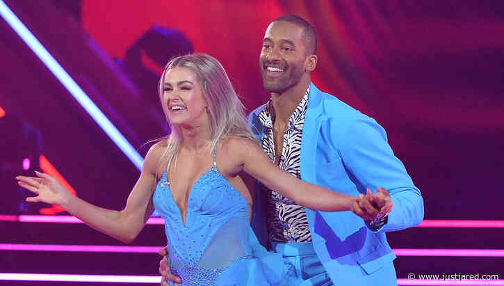 Matt James Performs on 'DWTS' Premiere with Girlfriend Rachael Kirkconnell in the Audience (Video)