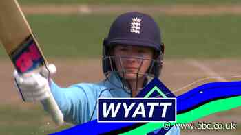 England v New Zealand ODI: Watch the best of Danni Wyatt's unbeaten 63